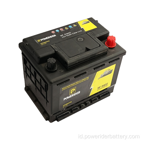 12V 55Ah DIN55 55559 Baterai Mulai Asam Timbal